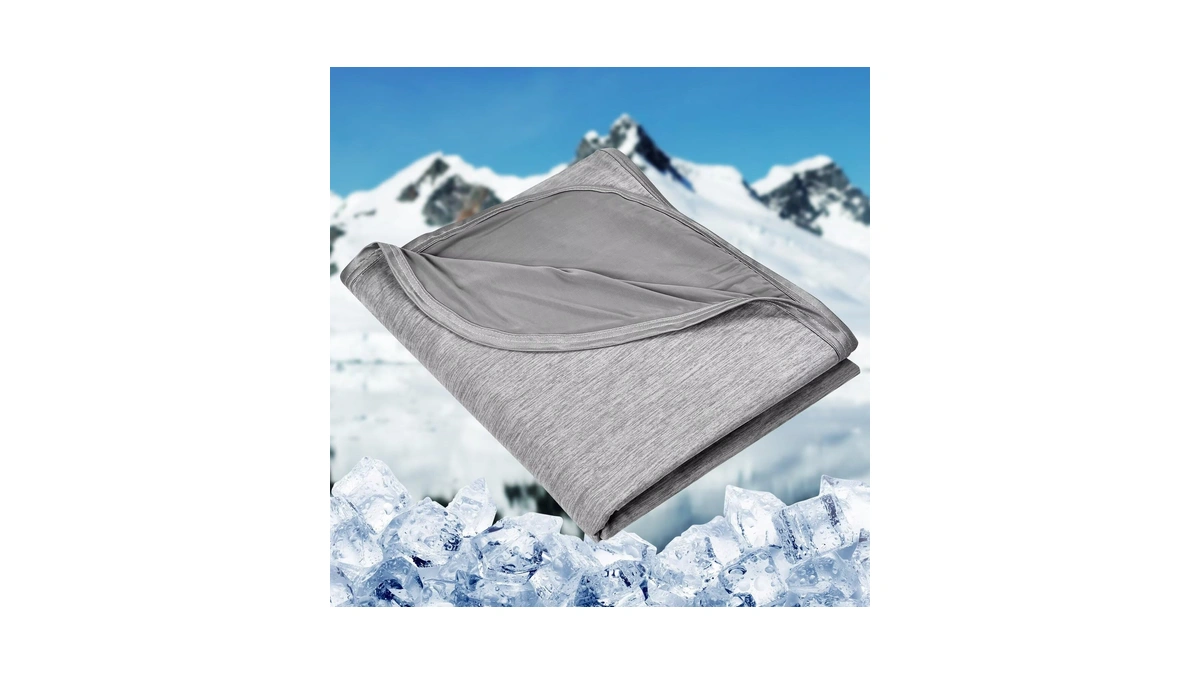 Homfine Cooling Blanket For Hot Sleepers - Summer Blanket Thin
