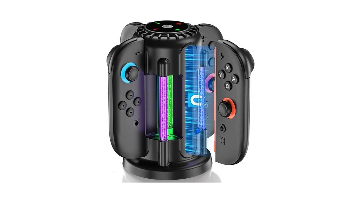 Switch-2-joycon-charger - Charging Dock For 2025 Nintendo Switch 2 Joycon