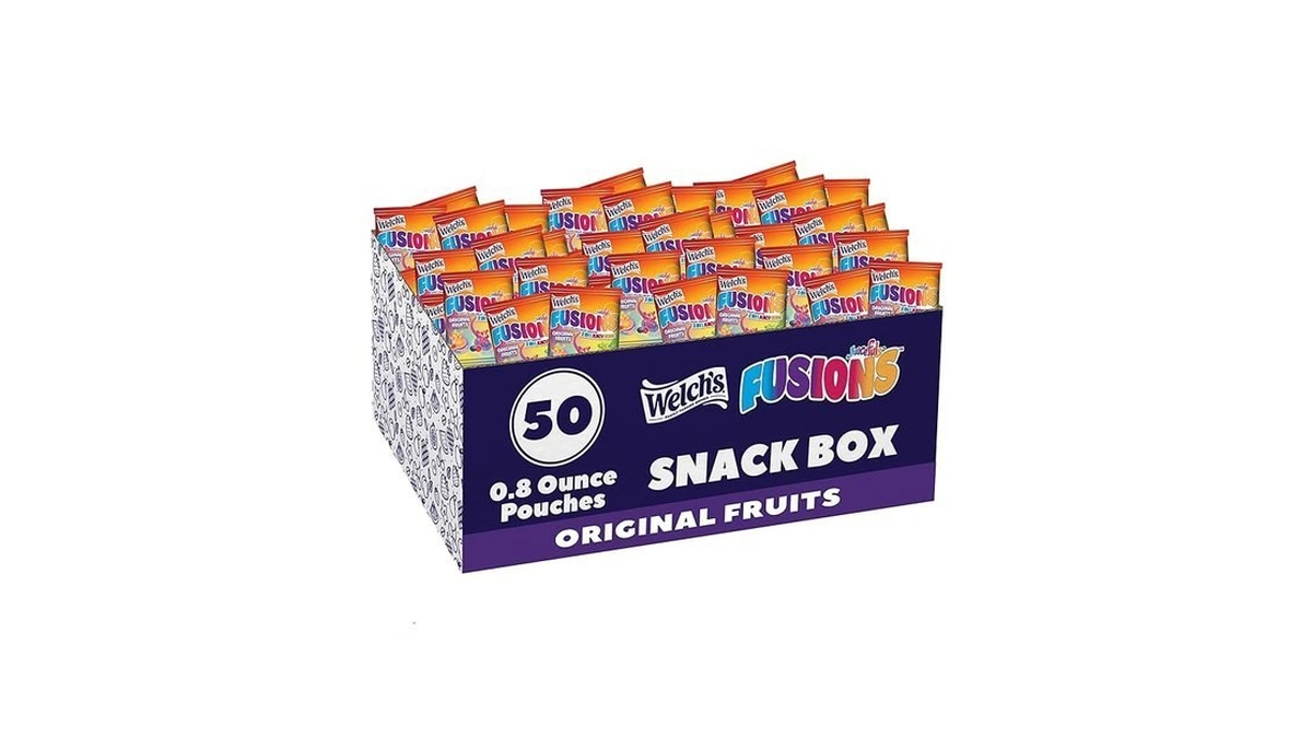 Welch's Fruit Snacks, Juicefuls Fusions, Assorted Fruit Flavor, Bulk Pack,