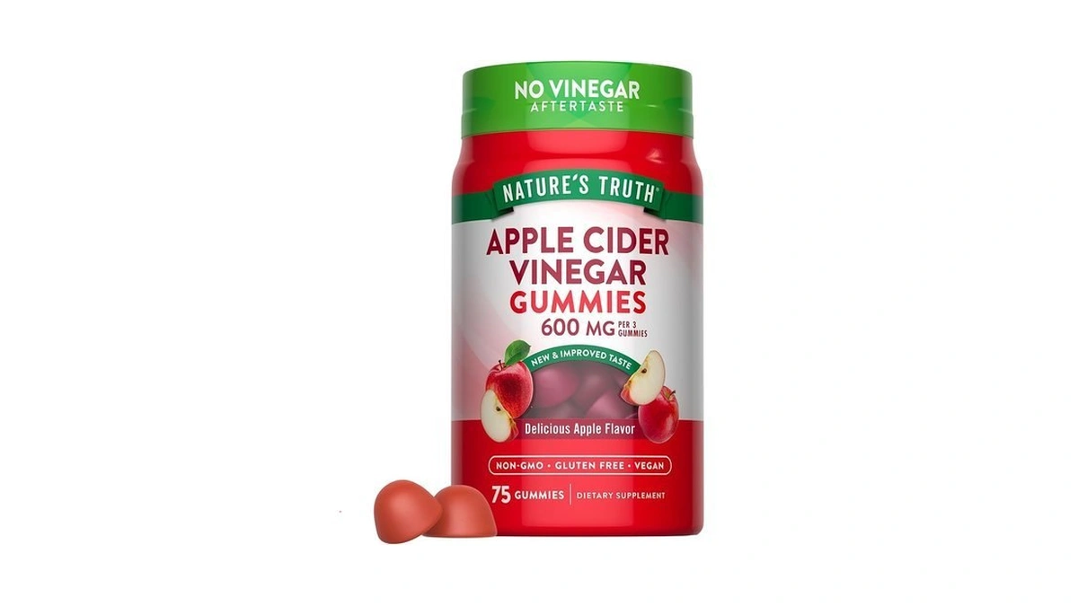 Nature's Truth Apple Cider Vinegar Gummies | 600 Mg |