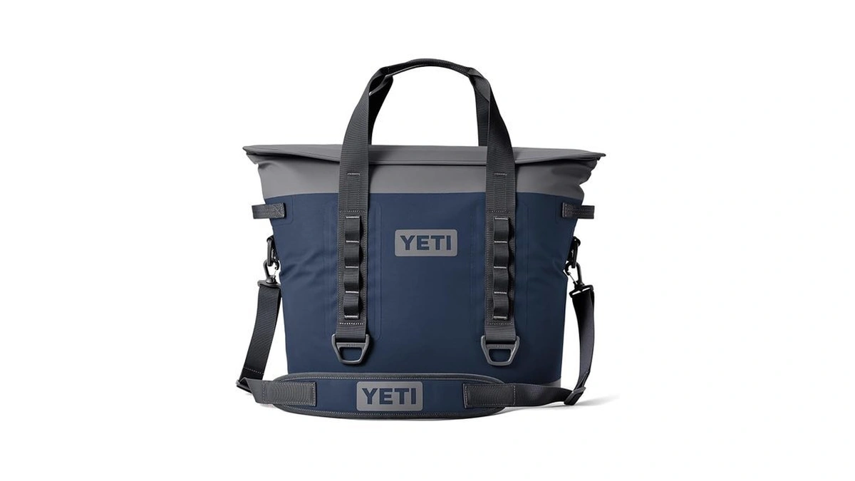 Yeti Hopper M30 Portable Soft Cooler With Magshield Access, Navy