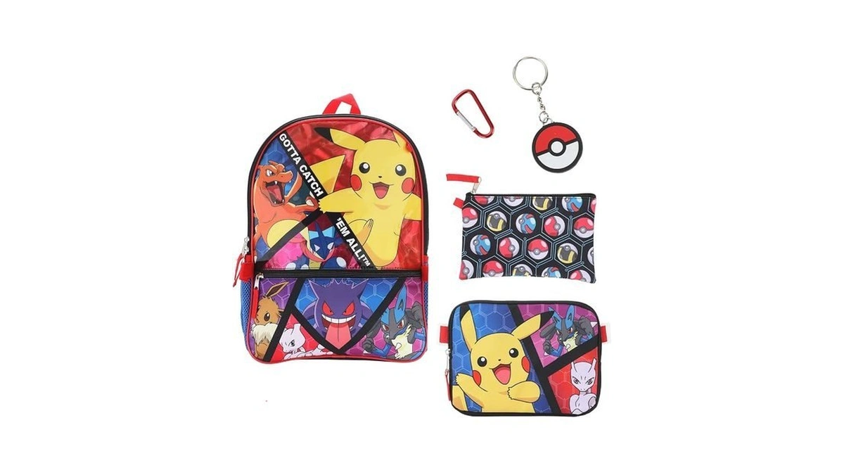 Bioworld, Boys, Youth Five-piece Backpack Set (little Kid/big Kid), Aop,
