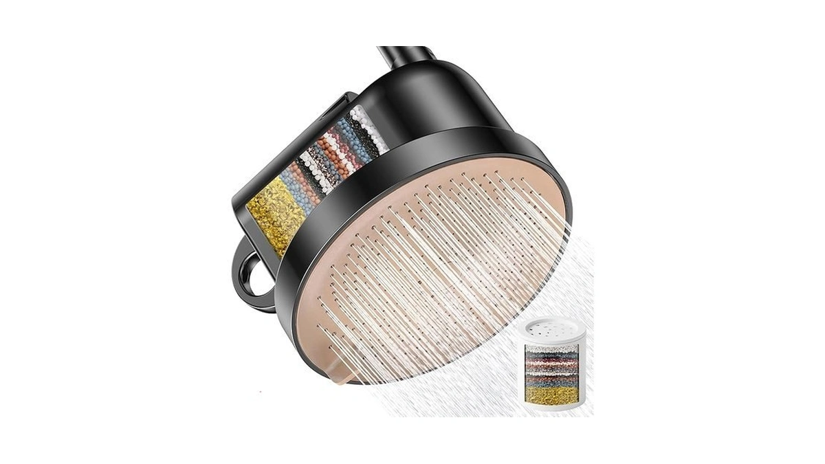 Nsf Certified Filtered Shower Head - 5 Settings High Pressure