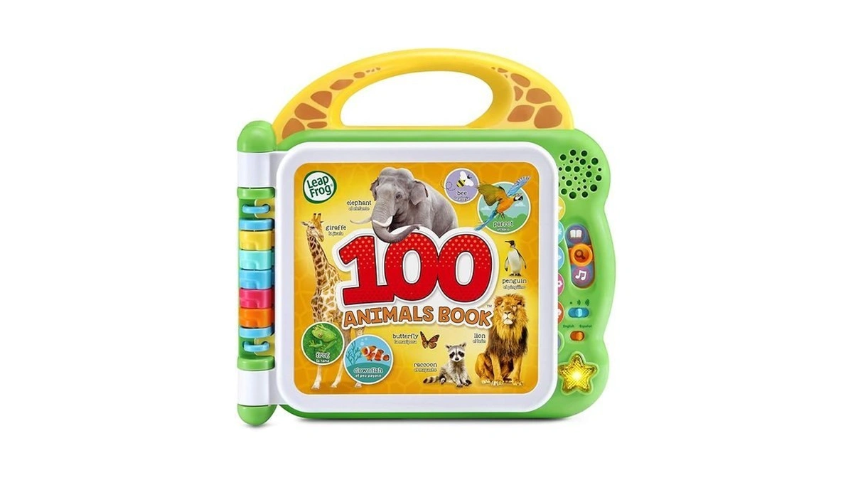 Leapfrog 100 Animals Book, Green