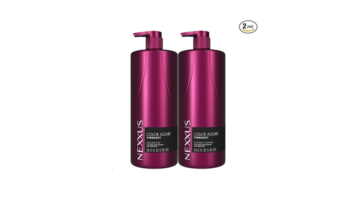 Nexxus Color Assure Color Care 2 Count For Vibrancy Shampoo,