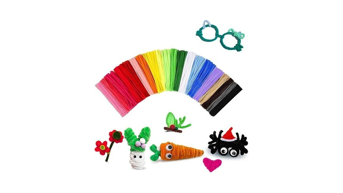 Pipe Cleaners Craft Bulk,kids Toys & Games Gifts,200pcs Arts Crafts,chenille