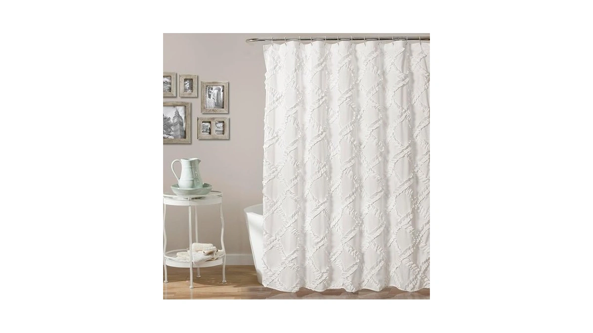 Lush Decor Ruffle Shower Curtains