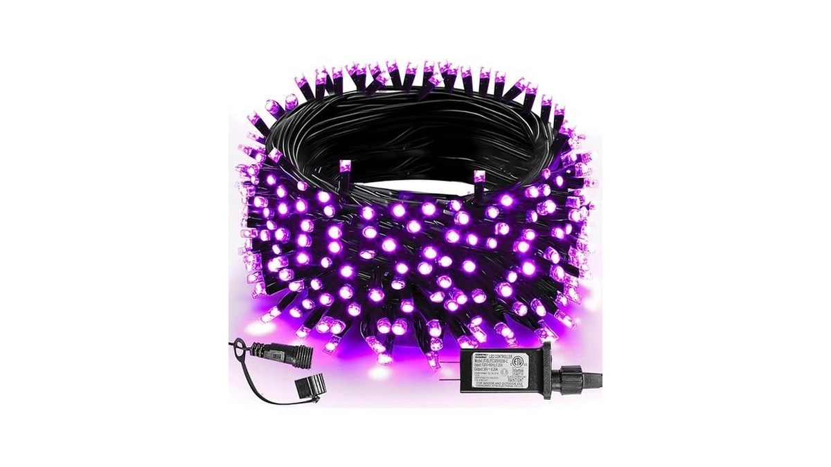 Tw Shine Halloween Lights, 200 Led 66ft Outdoor Halloween Light