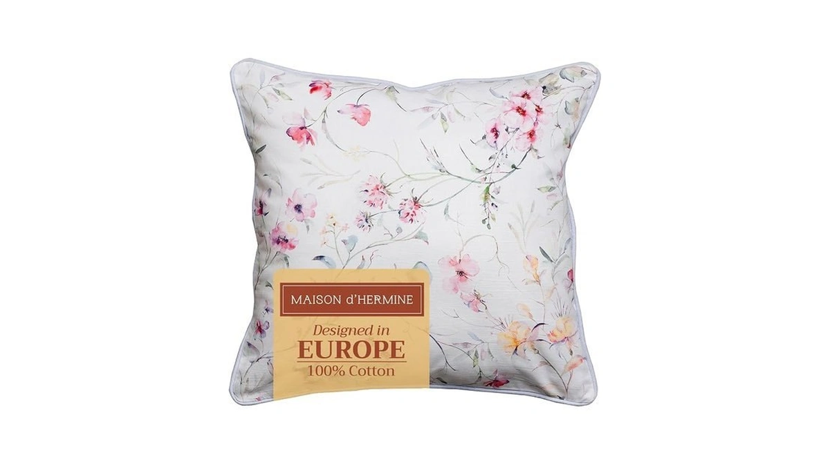 Maison D' Hermine Decorative Pillow Covers 20 X 20 Inch