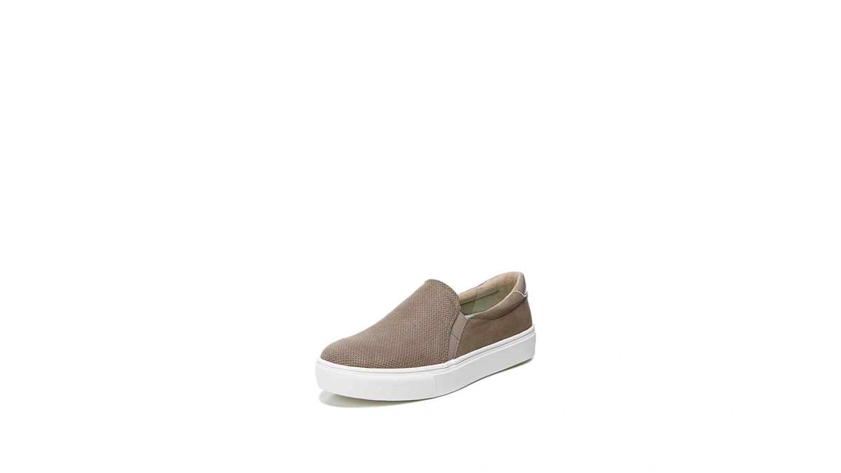 Dr. Scholl's Shoes Womens Nova Slip On Fashion Sneaker,woodsmoke Microfiber,9
