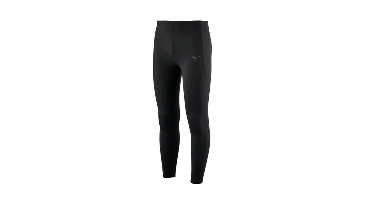 Mizuno All-in Men's Compression Tight, Compression Training Pants, Black, Us