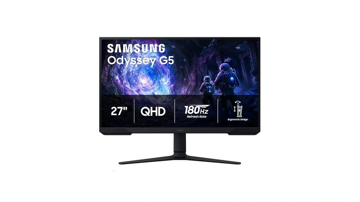 Samsung 27" Odyssey G5 (g51f) Gaming Monitor - Qhd (1440p),