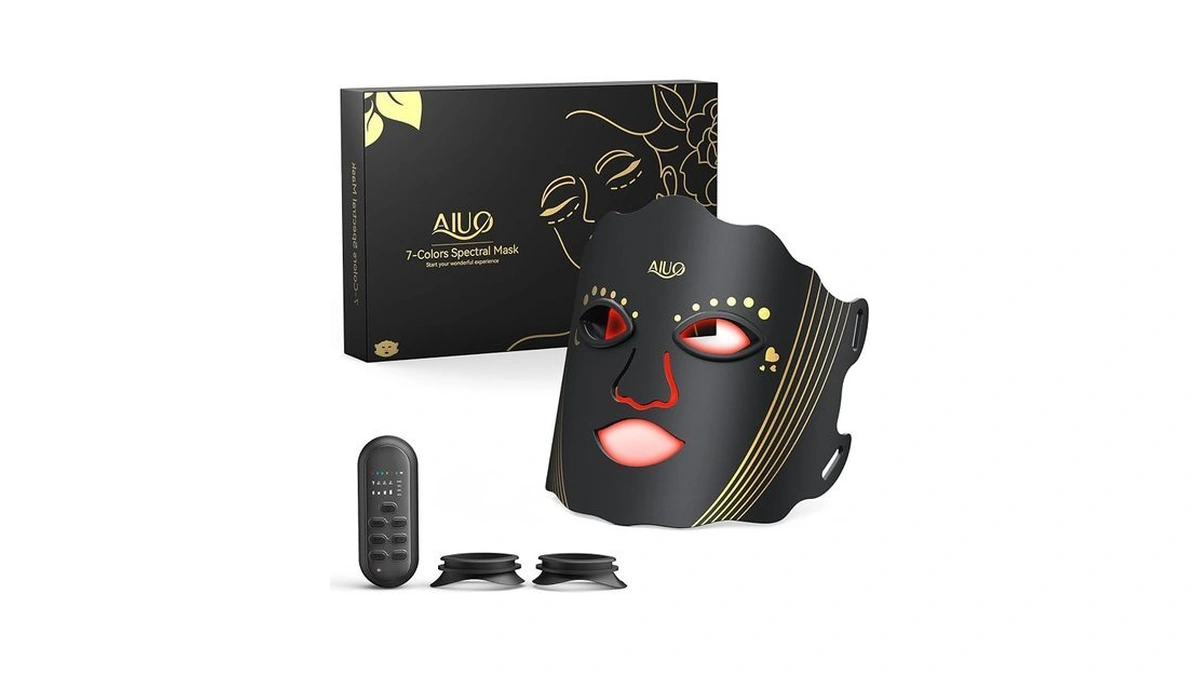 Aiuo Red Light Therapy For Face, Led Face Mask Light