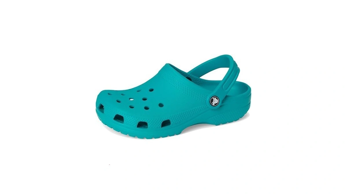 Crocs, Unisex, Classic Clogs (toddler), Turbo Teal, 10, Medium
