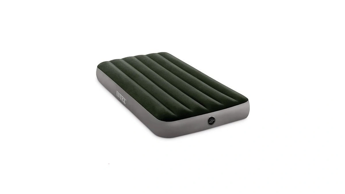 Intex 64107e Dura-beam Standard Prestige Air Mattress: Fiber-tech - Twin