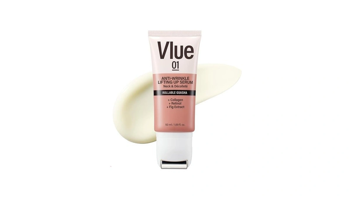 Vlue Retinol Guasha Neck Firming Cream - Anti-aging Collagen &