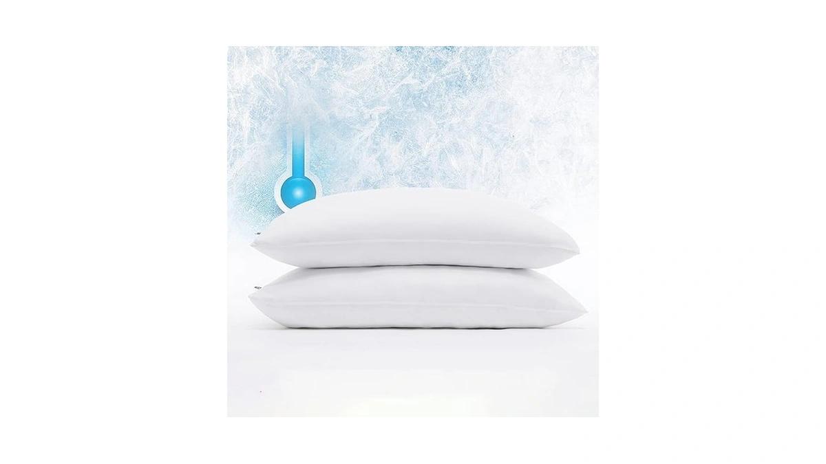 Serta Power Chill Cooling Pillow Protectors, Stain Resistant And Zippered