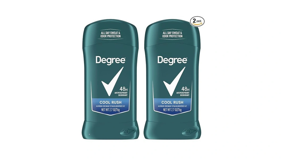 Degree Men Original Antiperspirant Deodorant Cool Rush Twin Pack 48-hour