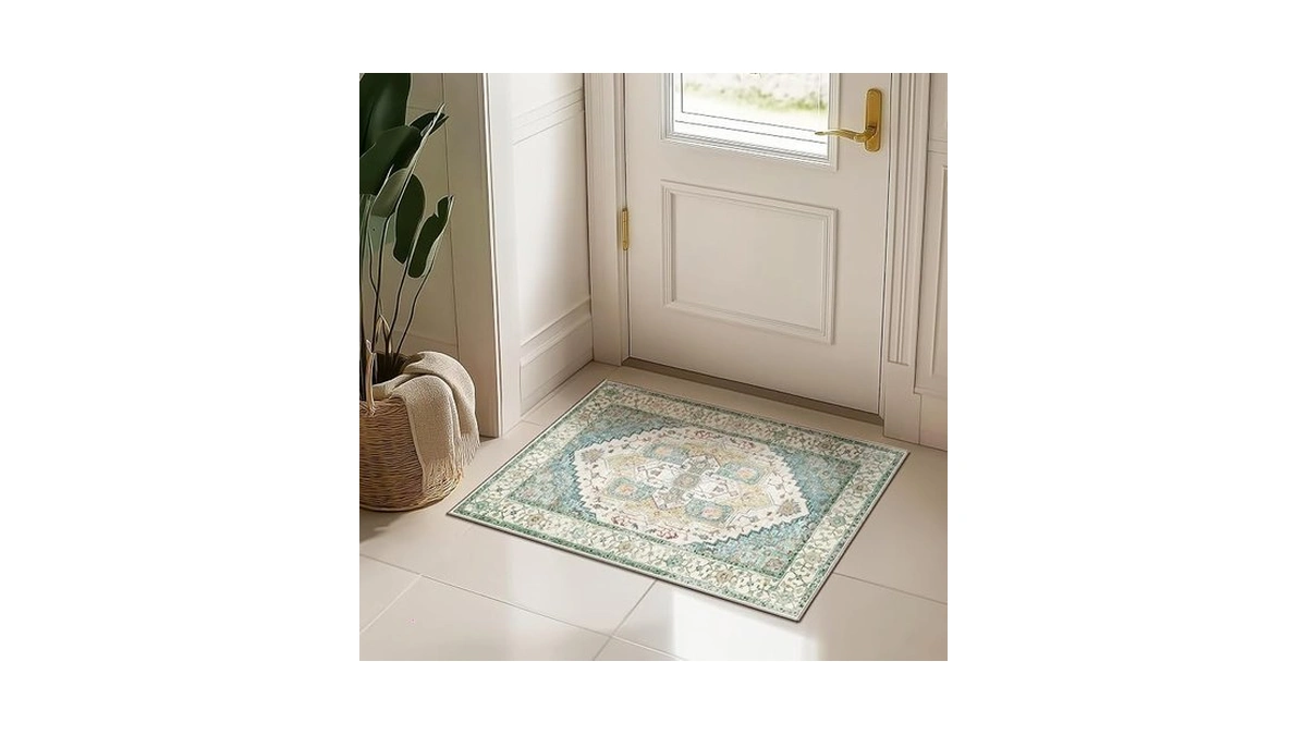 Washable 2x3 Area Rugs, Rugs For Living Room, Low-pile Water&stain