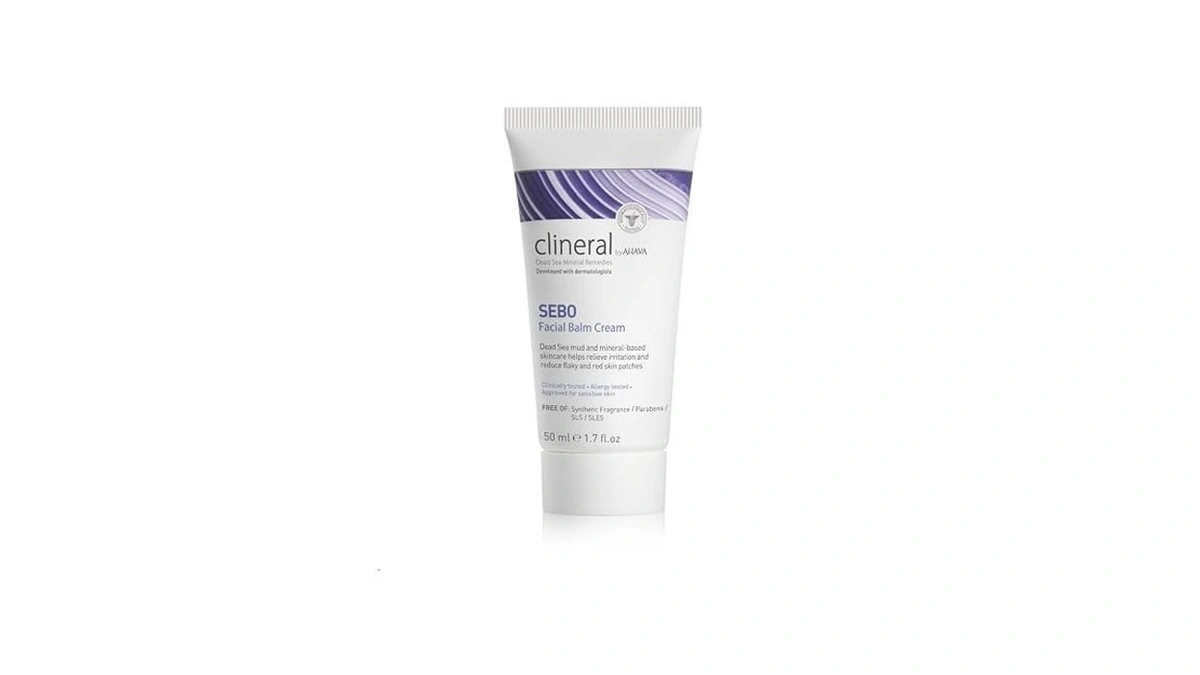 Ahava Clineral Sebo Facial Balm Cream - Rich Balm Reduces