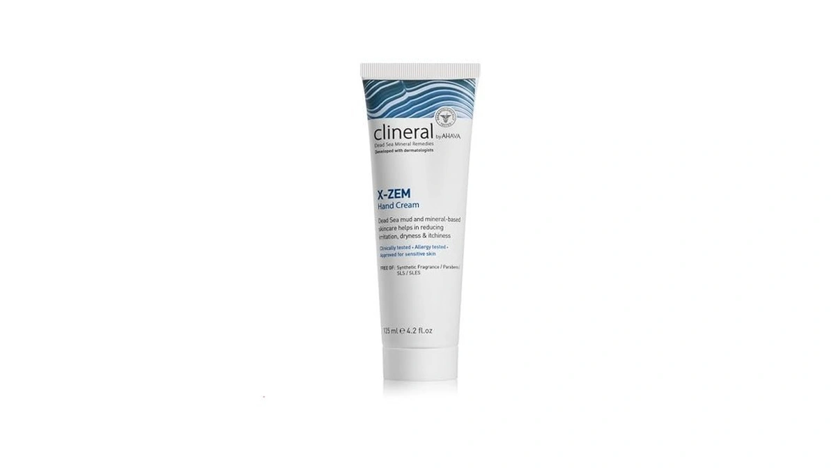 Ahava Clineral X-zem Hand Cream - Relieves Discomfort From Dermatitis,