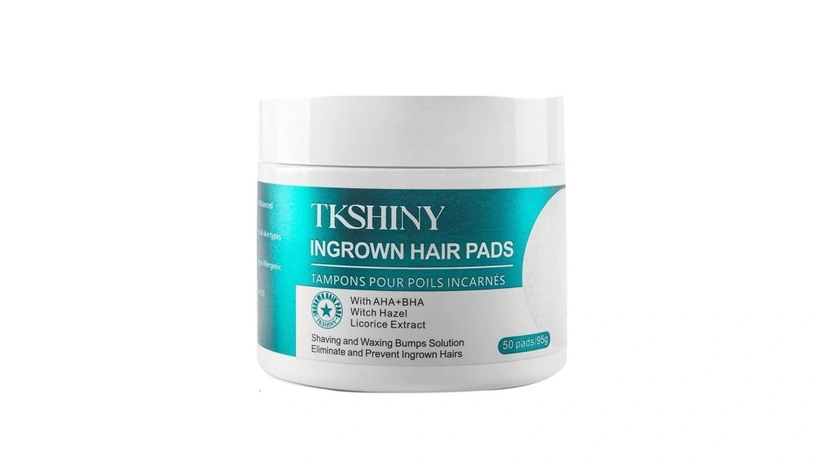 Tkshiny Ingrown Treatment Pads Ingrown Hair Wipes For Bikini Area,