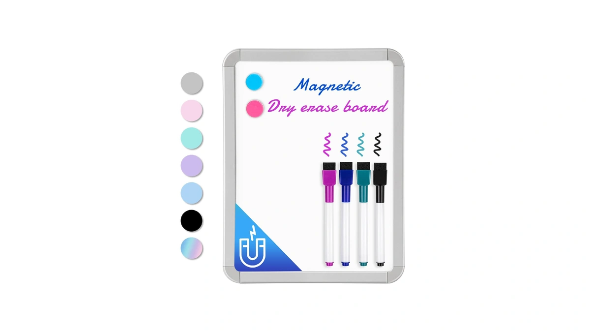 Vusign Small Dry Erase Whiteboard, 8.5 X 11 Inches White