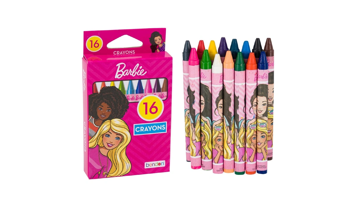Barbie Crayons | Barbie Crayon Box | Barbie Crayons For