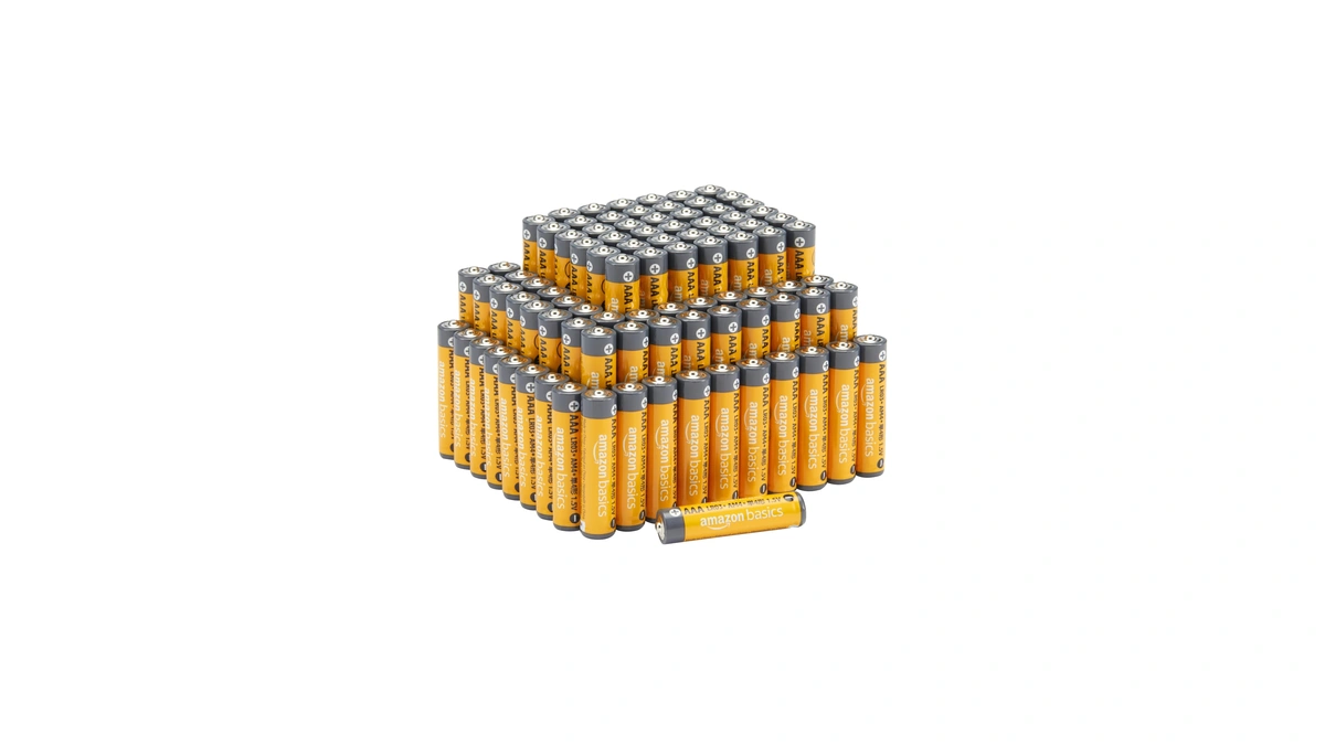 Amazon Basics Aaa High-performance Alkaline Batteries, 1000 Count (10 Packs