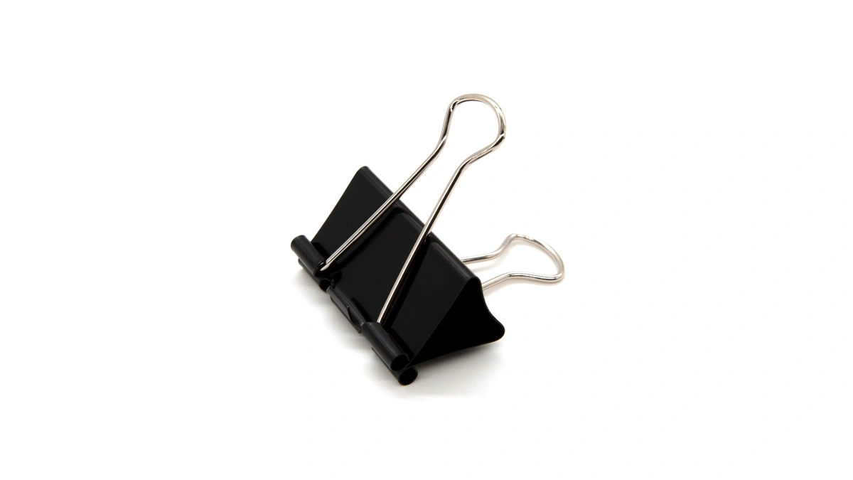 Dstelin Large Binder Clips 1.6-inch (24 Pack), Big Paper Clamps