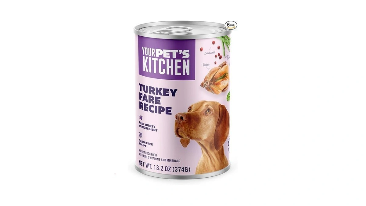 Your Pet's Kitchen Wet Dog Food, Turkey & Vegetable Stew