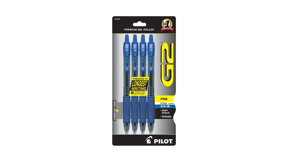 Pilot G2 Premium Gel Roller Pens, Fine Point 0.7 Mm,