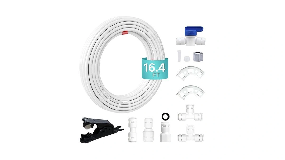 16.4 Feet Refrigerator Water Supply Hose Kit Compatible With Ro