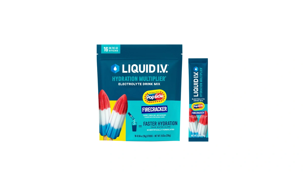 Liquid I.v.® Hydration Multiplier - Popsicle Firecracker | Electrolyte Powder