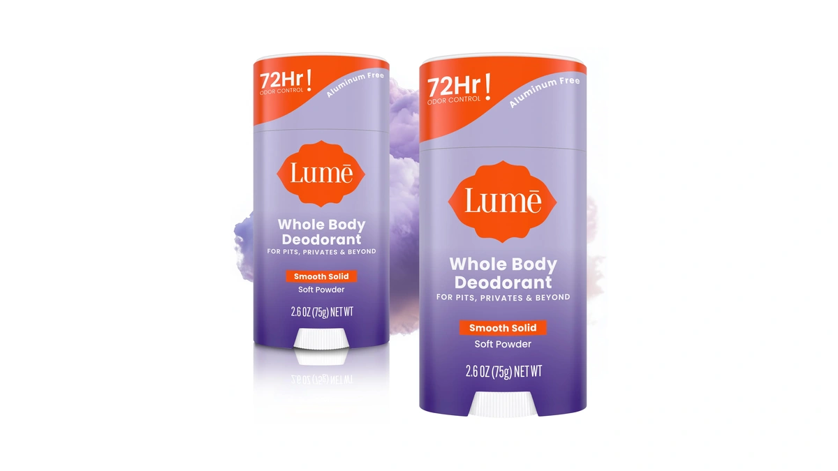 Lume Whole Body Deodorant - Smooth Solid Stick - 72