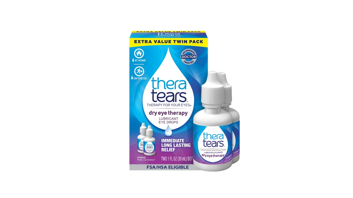 Theratears Dry Eye Therapy Lubricating Eye Drops For Dry Eyes,