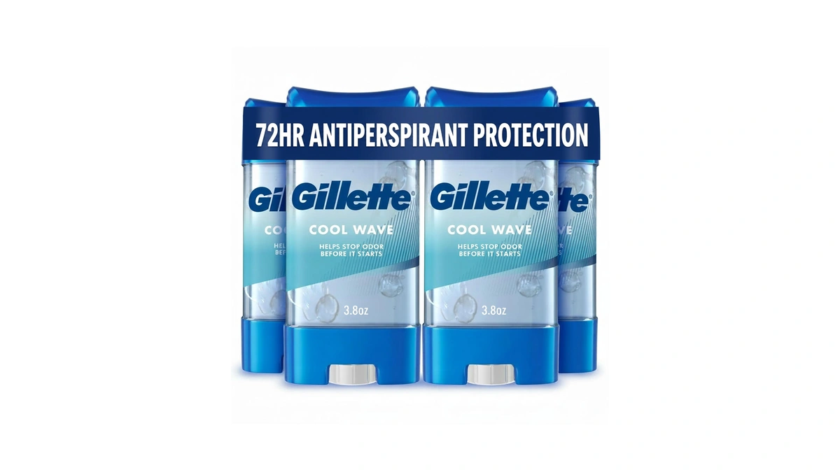 Gillette Antiperspirant And Deodorant For Men, 72hr Clinical Strength Sweat