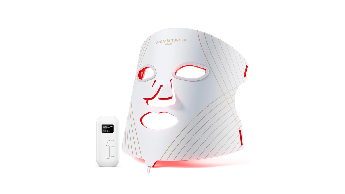 Amazon : Wavytalk Red Light Therapy Mask For Face