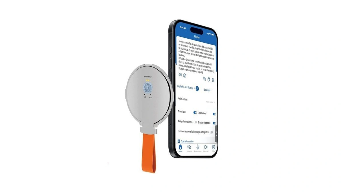 Language Translator Device For All Languages, Pocket Ai Real Time