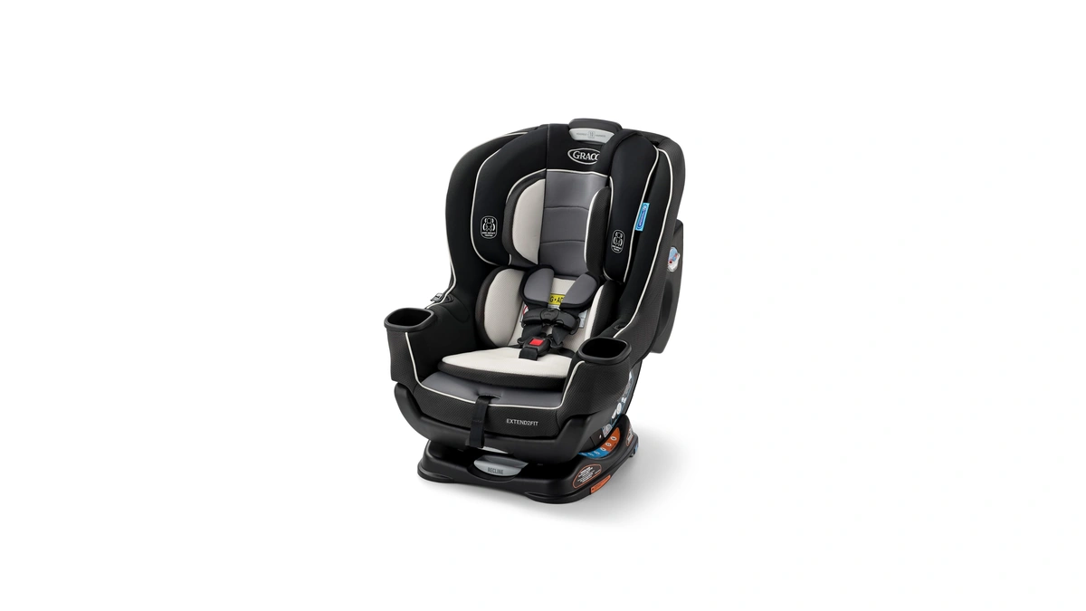 Graco Extend2fit Convertible Car Seat, Rear And Forward Facing Car