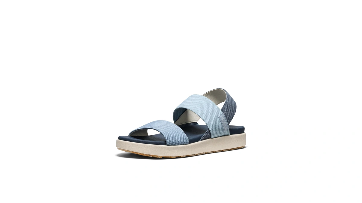 Keen Women's Elle Backstrap Casual Platform Open Toe Wedge Sandals,