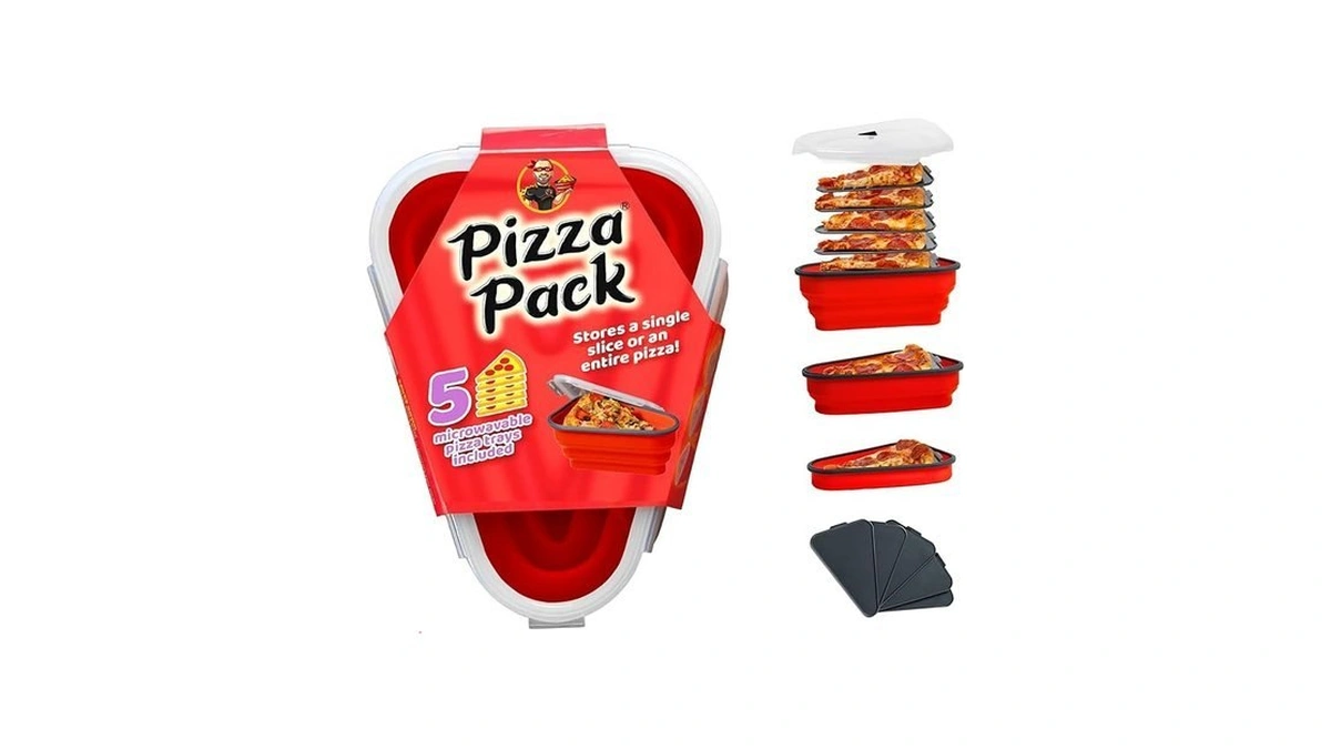 The Perfect Pizza Pack™ - Reusable Pizza Storage Container With