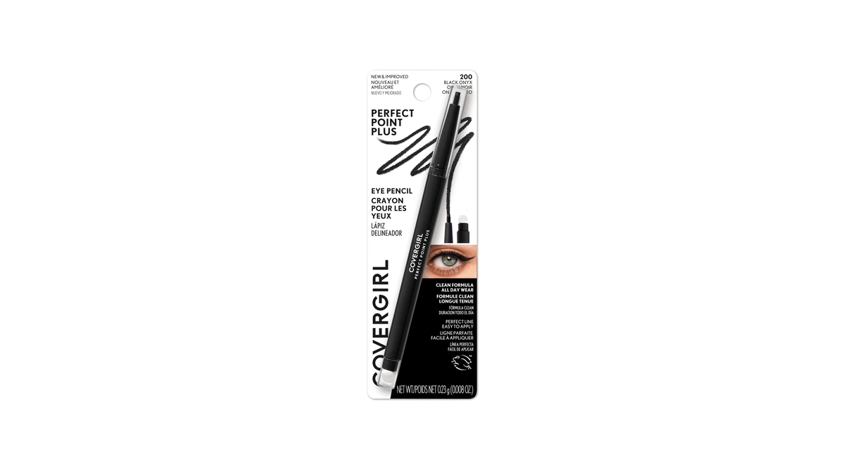 Covergirl Perfect Point Plus Eyeliner Pencil, Black Onyx Pack Of