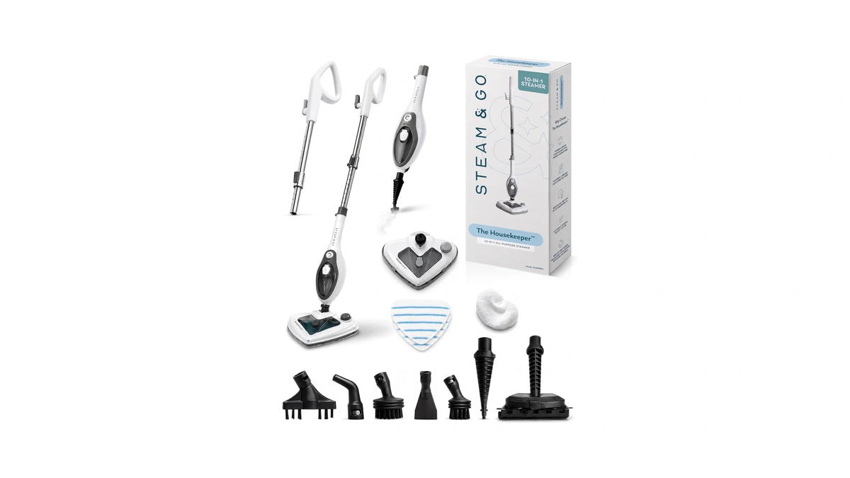 Steam & Go 10-in-1 Multi-surface Steam Mop - Deep Clean