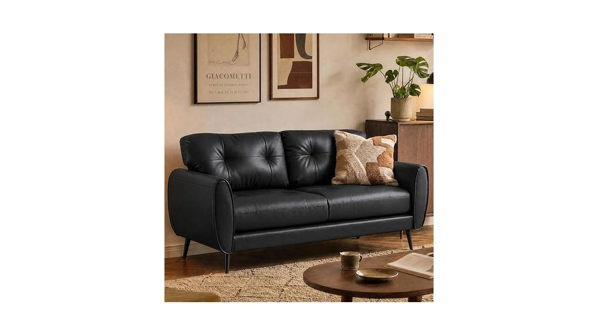 Tyboatle Sofa Couch 61" Small Loveseat Couches For Living Room,
