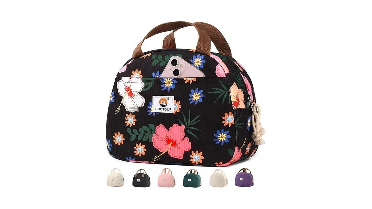 Cactour Lunch Box For Women Girls Teens,cute Lunch Box Cooler