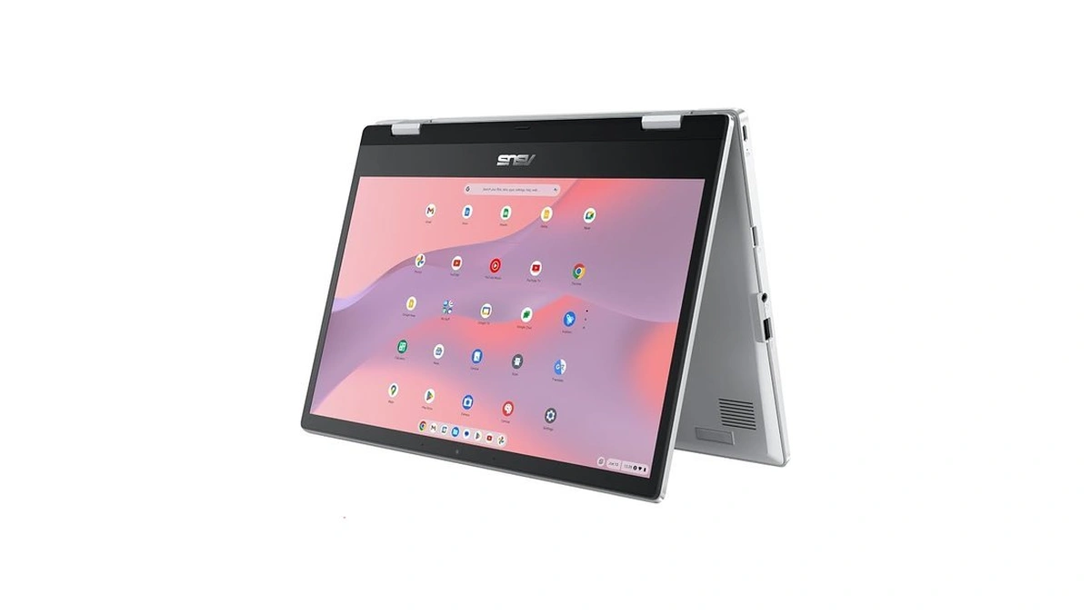 Asus Chromebook Flip Cx1 Convertible Laptop, 14" Fhd Nanoedge 360-degree
