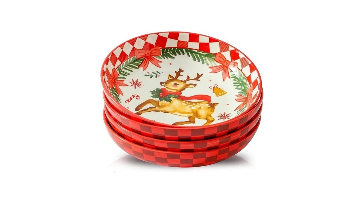 Glowworm Ceramic Pasta Bowls