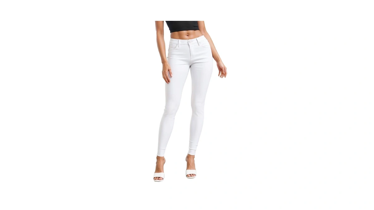 Hybrid & Company Womens Hyper Ultra Stretch Comfy Skinny Leg