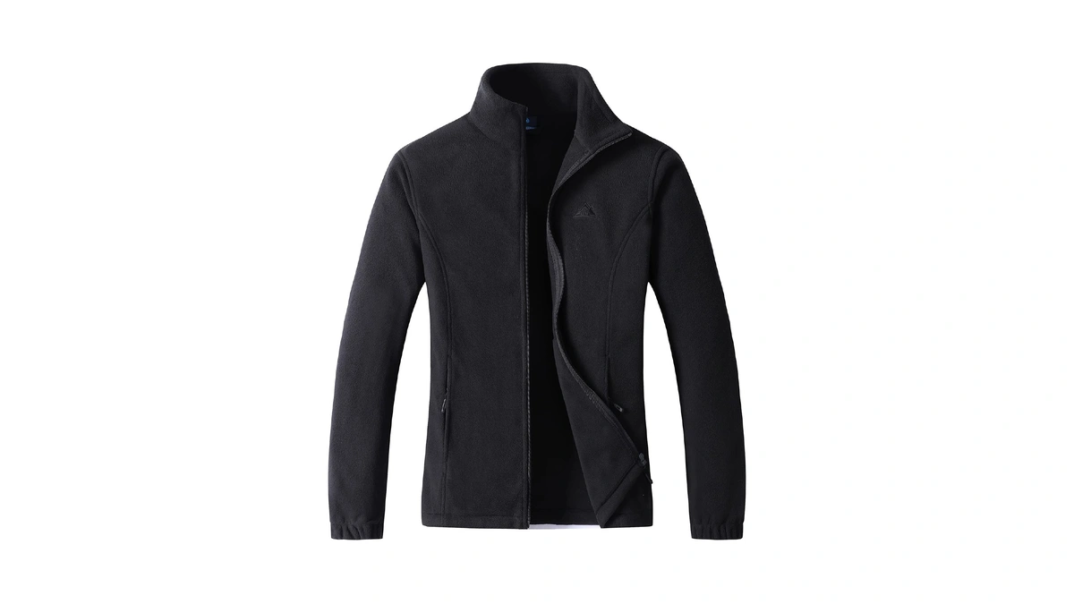 Gimecen Women's Lightweight Full Zip Soft Polar Fleece Jacket Outdoor